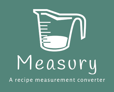 Measury - A recipe measurement converter